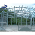 Pre Engineering Light Steel Fabrication Structural Frame Factory Workshop